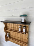 Handmade Spice Rack from Repurposed Wood